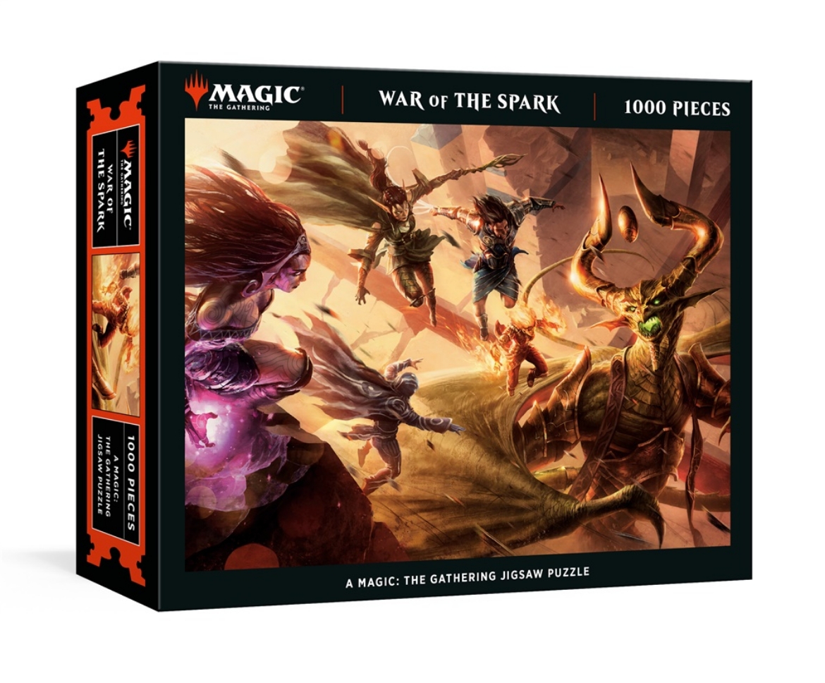 Picture of Magic: The Gathering 1,000-Piece Puzzle: War of the Spark - A Magic: The Ga