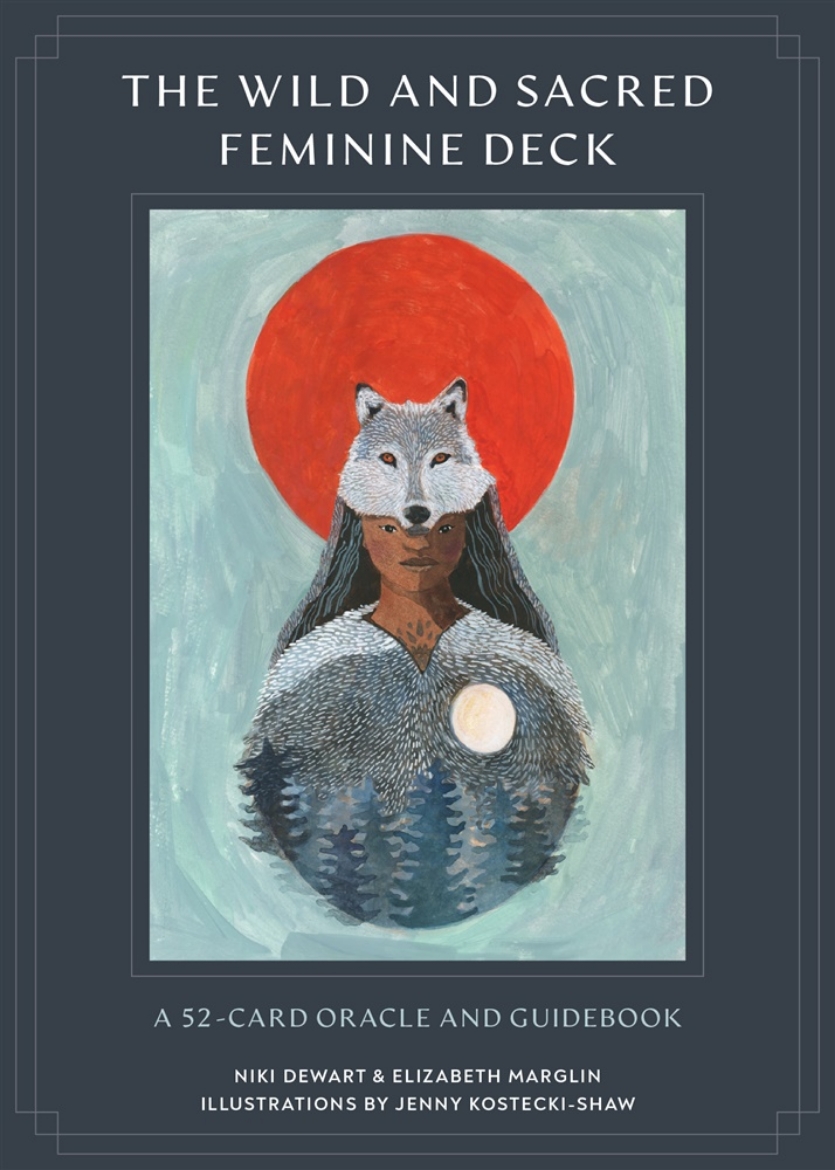 Picture of Wild and Sacred Feminine Deck - A 52-Card Oracle and Guidebook