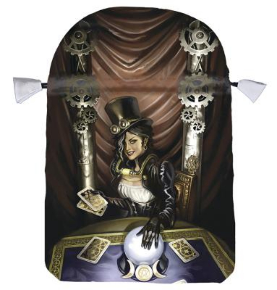 Picture of Steampunk High Priestess Satin Tarot Bag