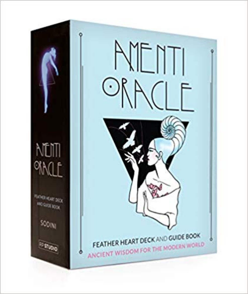 Picture of Amenti Oracle Feather Heart Deck and Guidebook