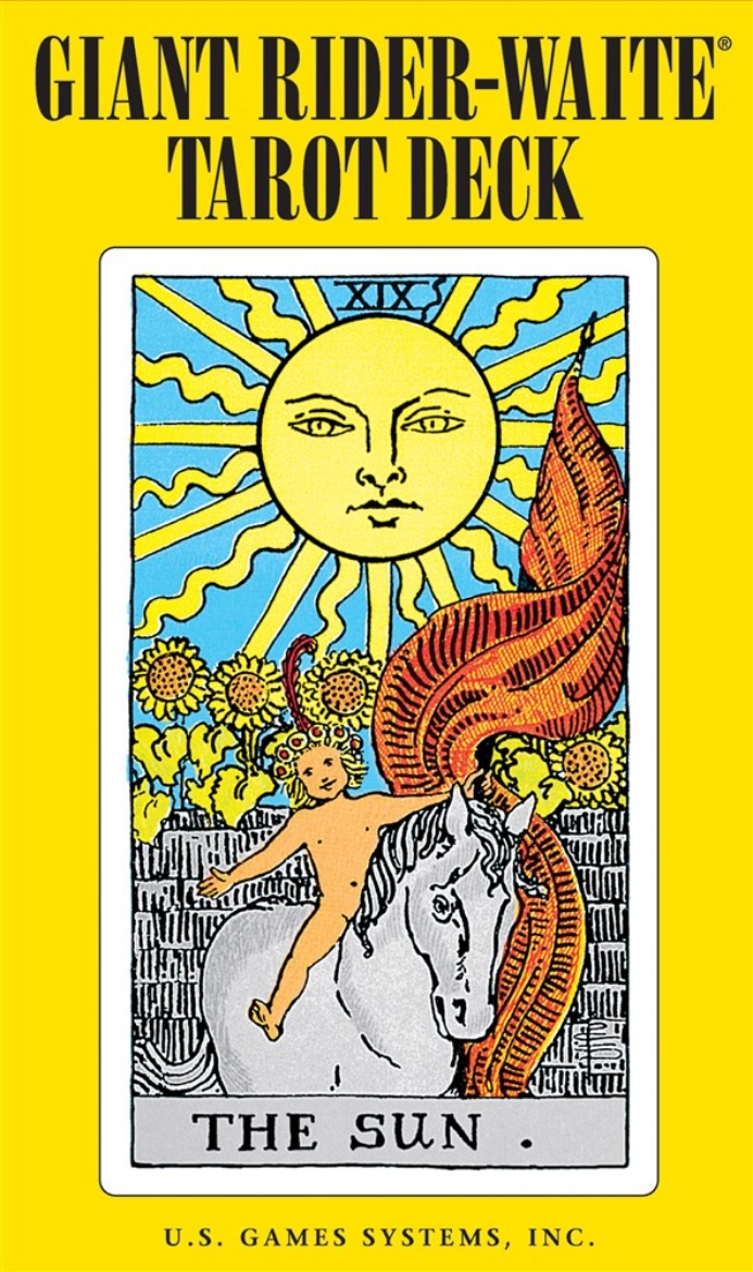 Picture of Giant Rider-Waite Tarot Deck