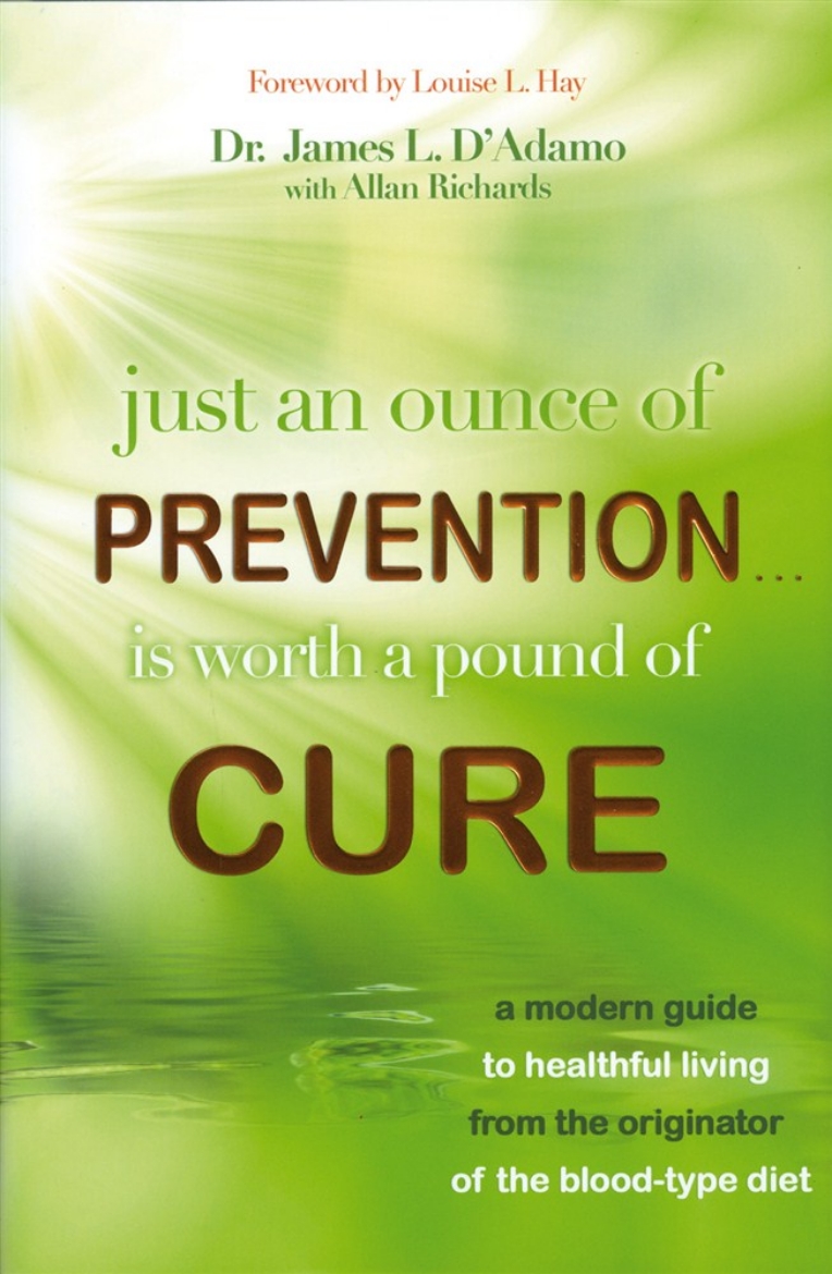 Picture of Just an ounce of prevention is worth a pound of cure