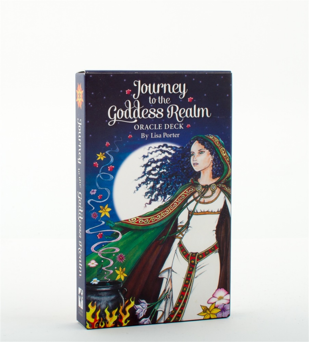 Picture of JOURNEY TO THE GODDESS REALM ORACLE DECK (39-card deck & 48-page guidebook)