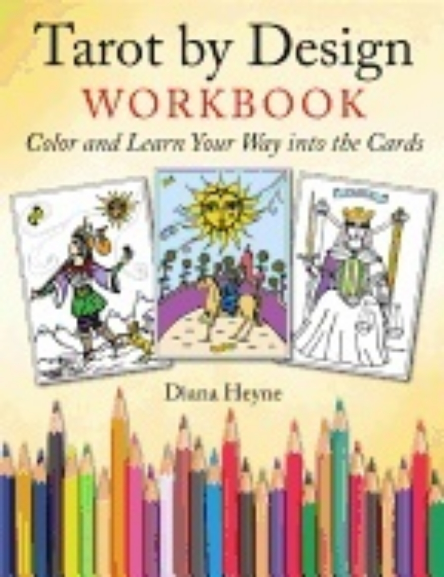 Picture of Tarot by design workbook - color and learn your way into the cards