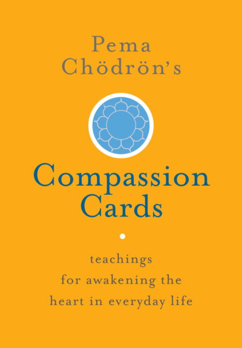 Picture of Pema chodrons compassion cards