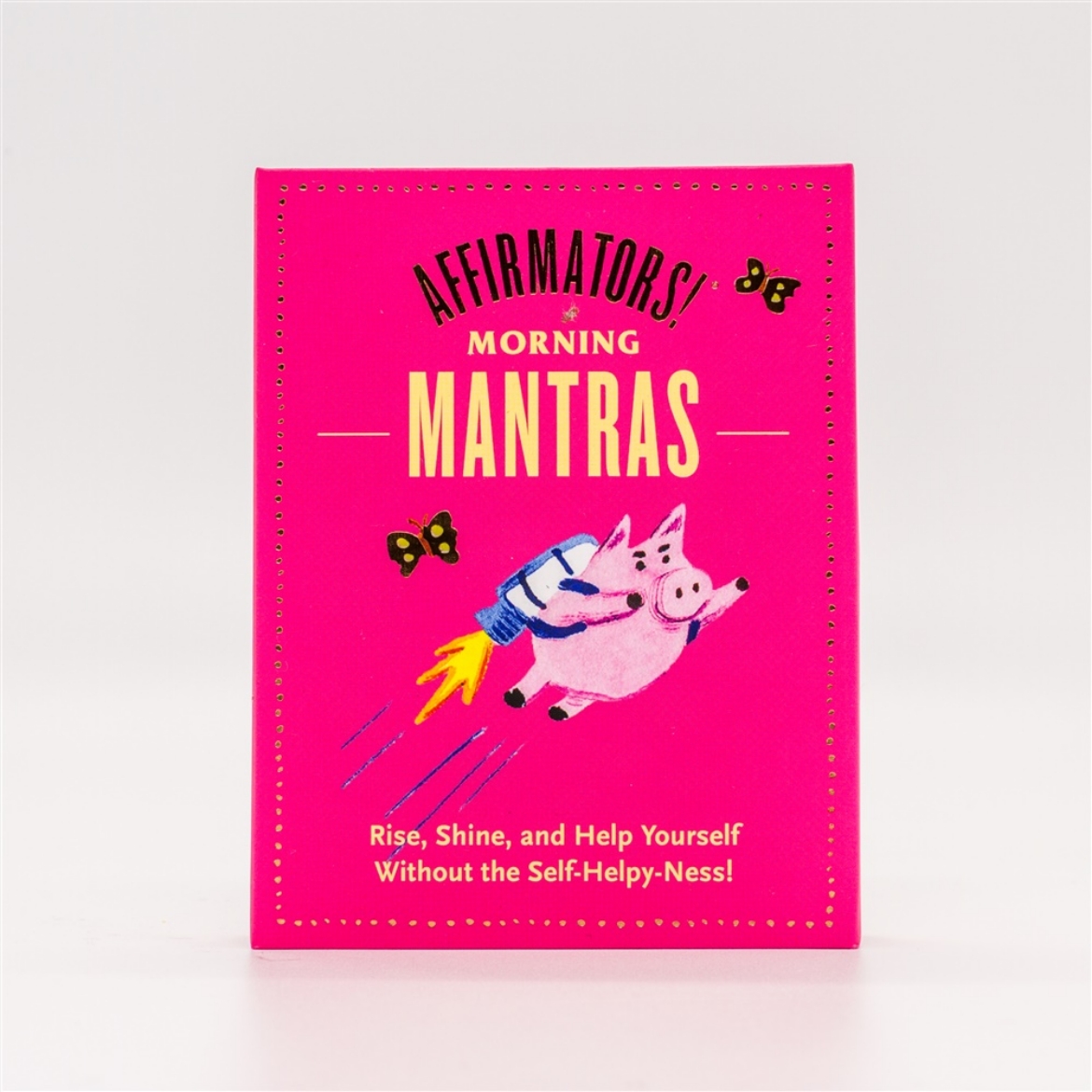 Picture of Knock Knock Affirmators! Mantras (Morning) Card Deck