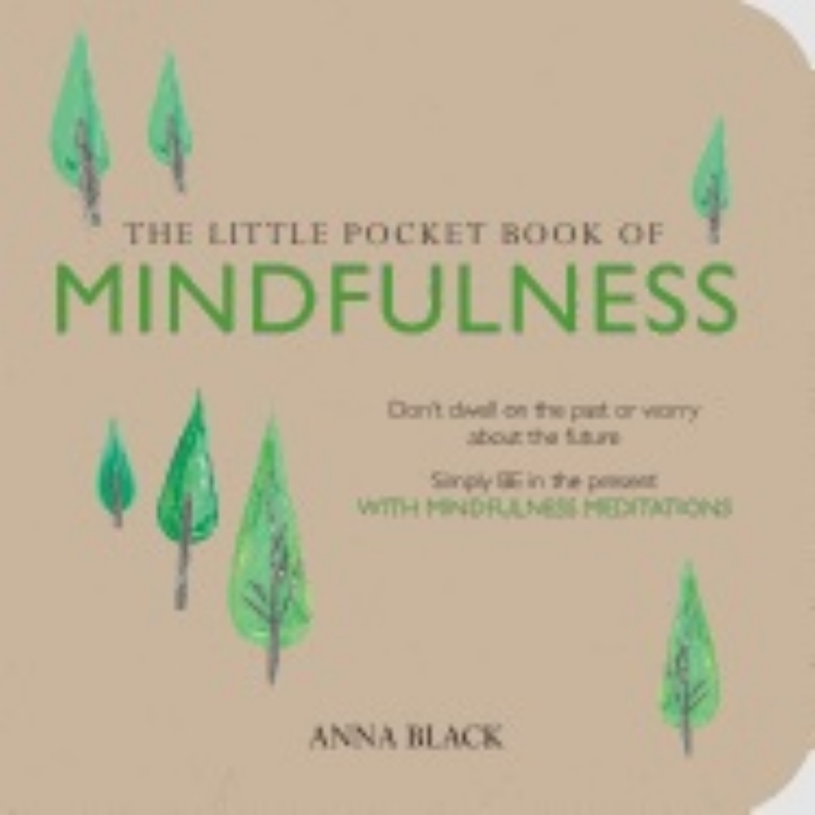 Picture of Little pocket book of mindfulness - dont dwell on the past or worry about t