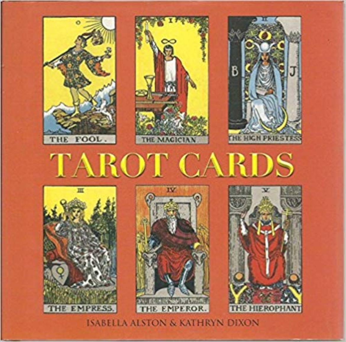 Picture of Tarot Cards - Taj Mini Book - Orange