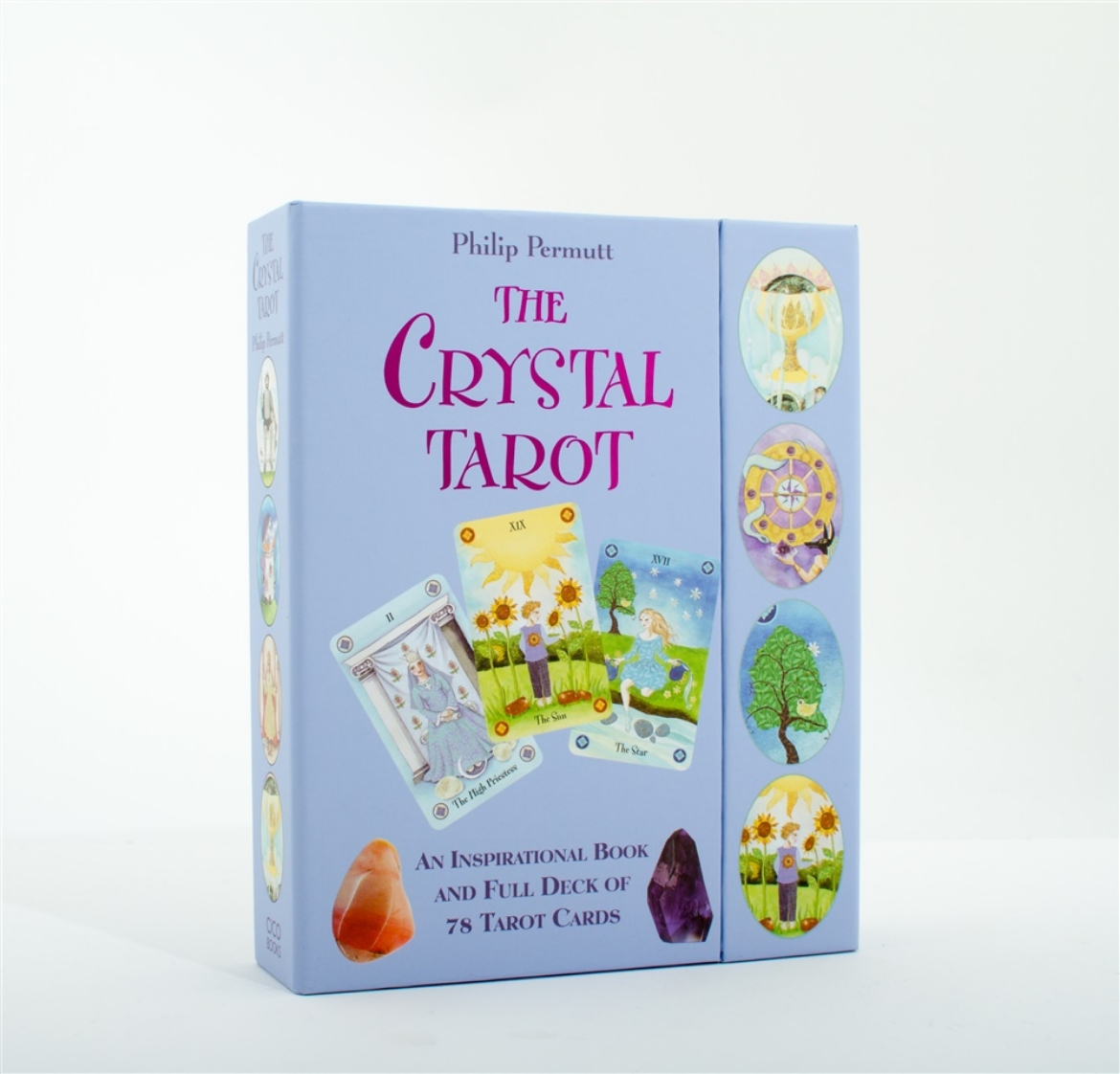 Picture of Crystal Tarot: An Inspirational Book & Full Deck Of 78 Tarot Cards