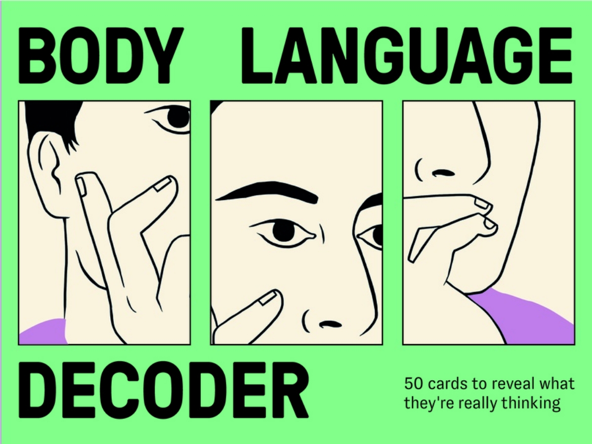 Picture of Body Language Decoder : 50 Cards To Reveal What They'Re Really Thinking