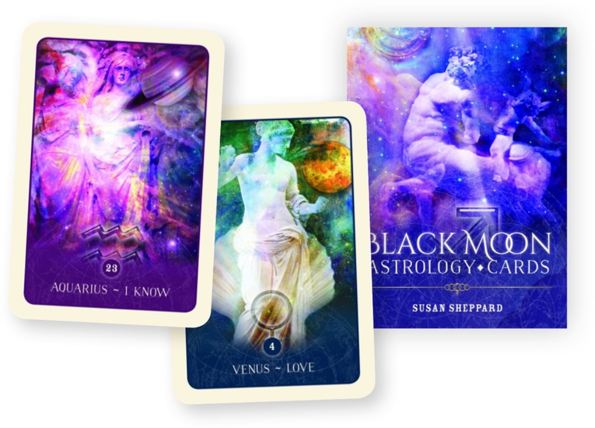 Picture of Black Moon Astrology Cards