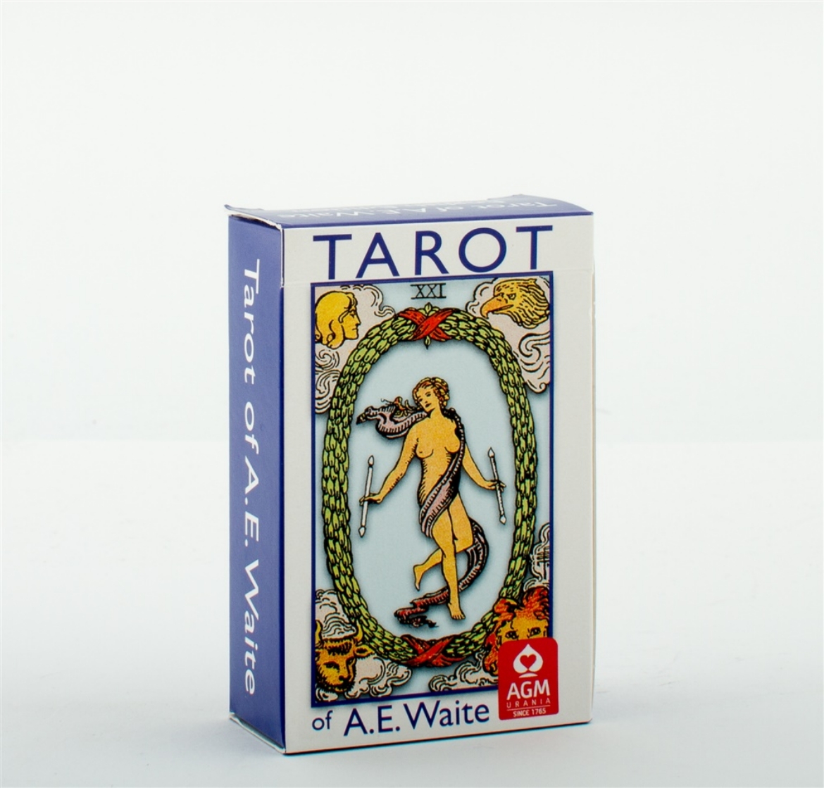 Picture of A.E. Waite Tarot Pocket Blue Edition