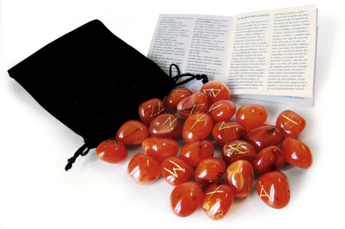 Picture of Red Carnelian Runes