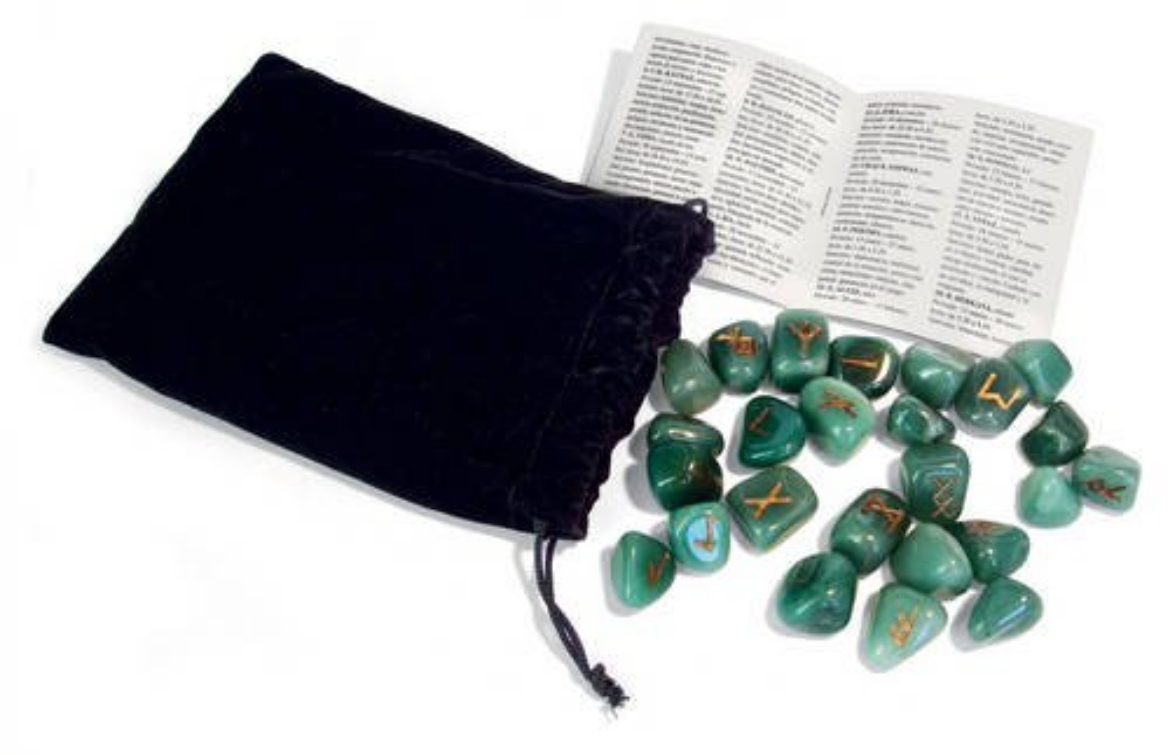 Picture of Green Aventurine Runes