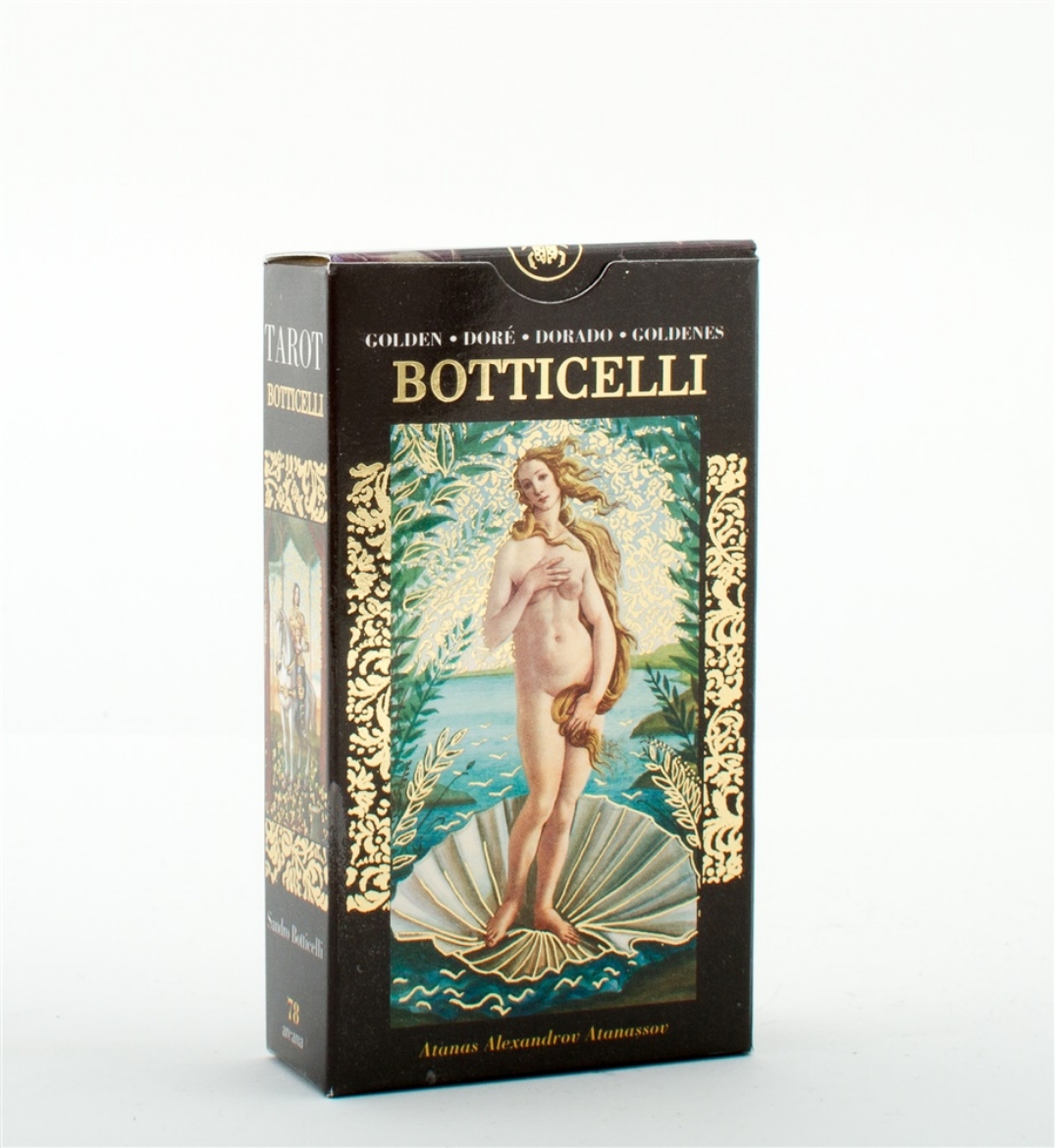 Picture of Golden tarot of botticelli