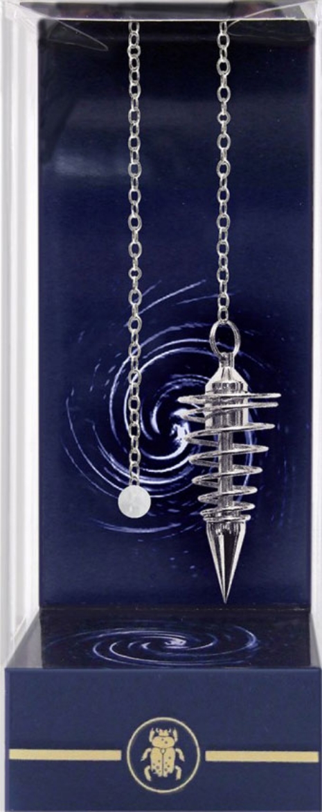 Picture of Deluxe Silver Spiral Pendulum