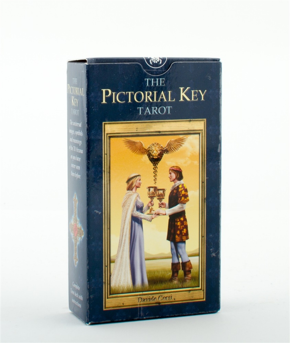 Picture of Pictorial key tarot - card deck and tarot bag set