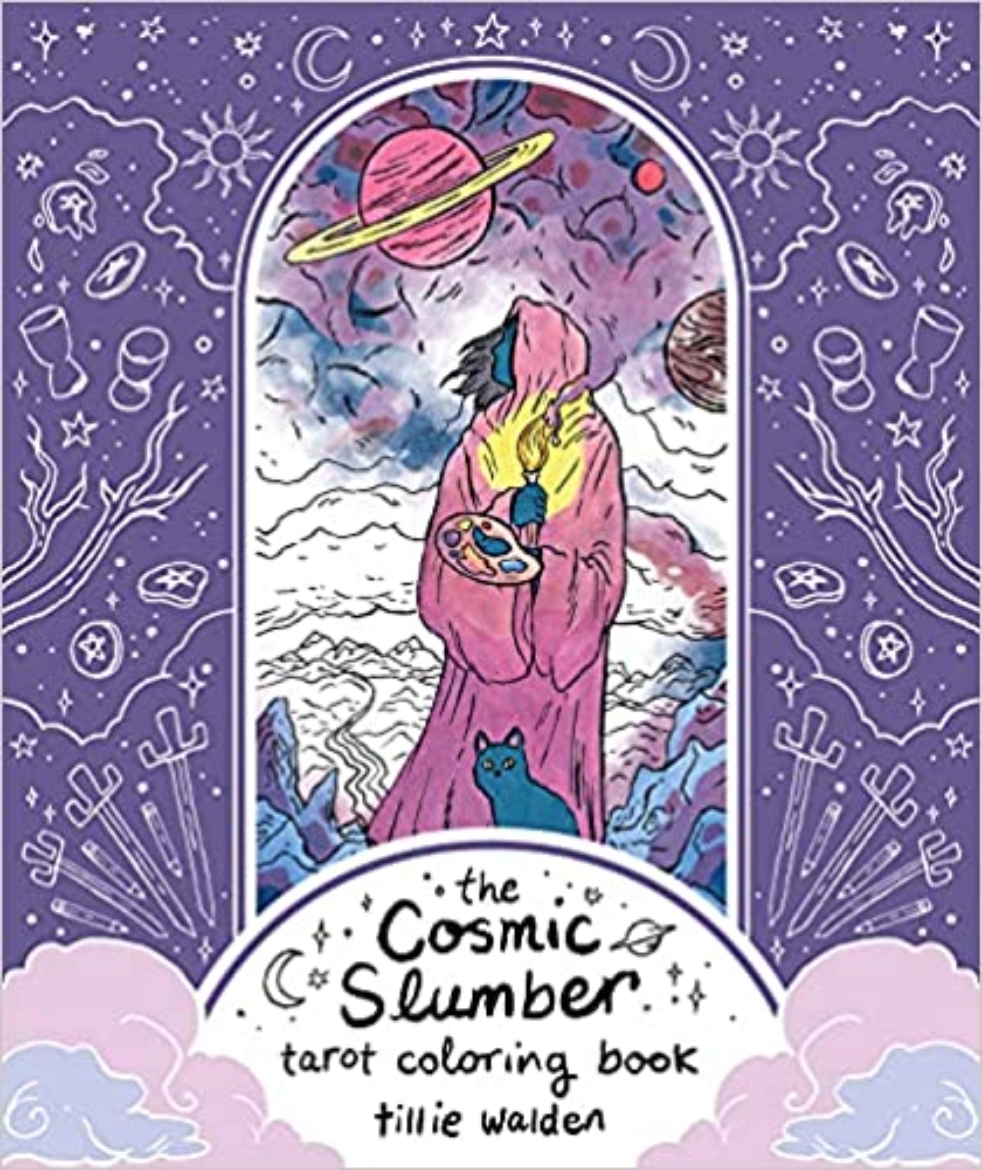 Picture of The Cosmic Slumber Tarot Coloring Book