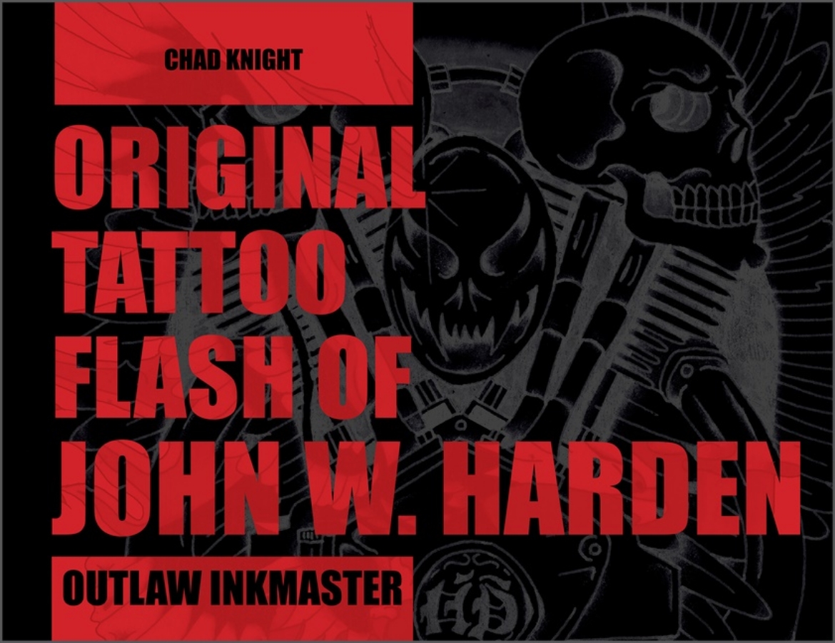 Picture of Original Tattoo Flash Of John W. Harden : Outlaw Inkmaster