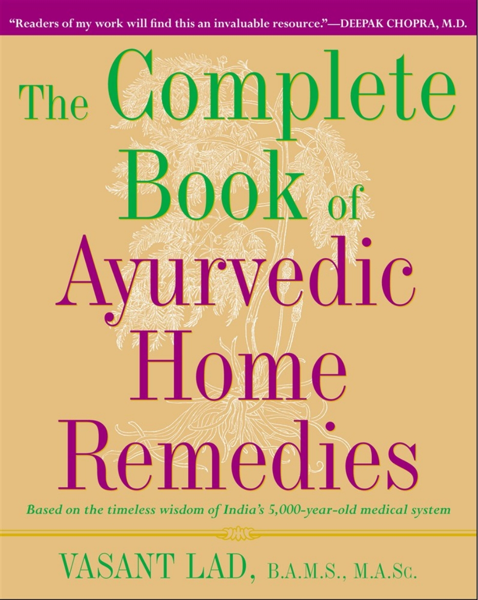 Picture of The Complete Book of Ayurvedic Home Remedies