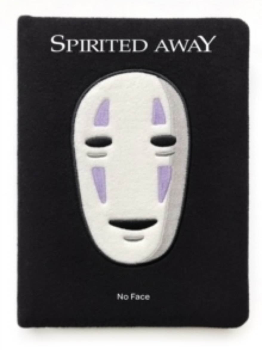 Picture of Spirited Away: No Face Plush Journal