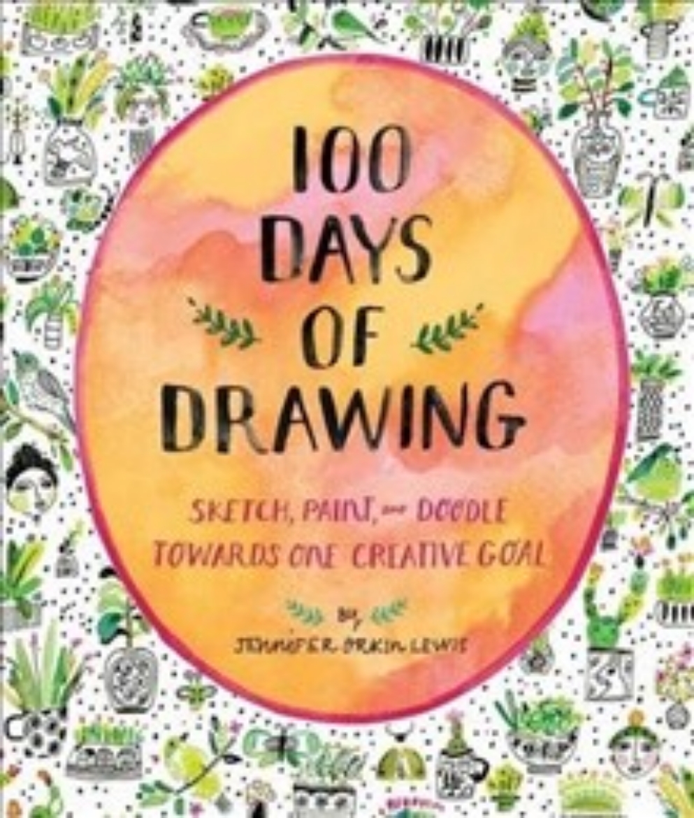 Picture of 100 Days of Drawing (Guided Sketchbook): Sketch, Paint, and Doodle Towards