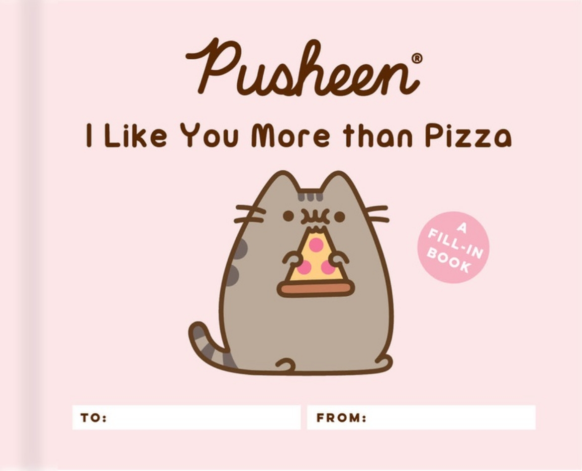 Picture of Pusheen: I Like You More Than Pizza