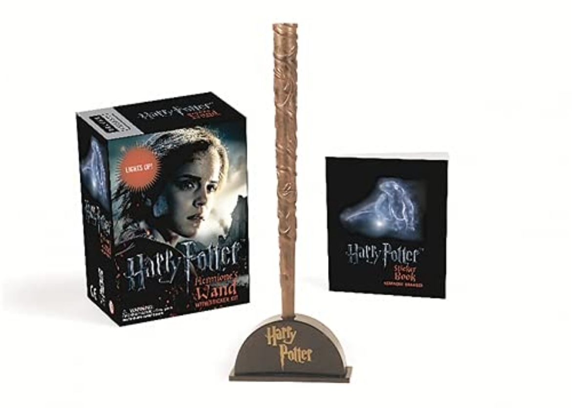 Picture of Harry potter hermiones wand with sticker kit - lights up!