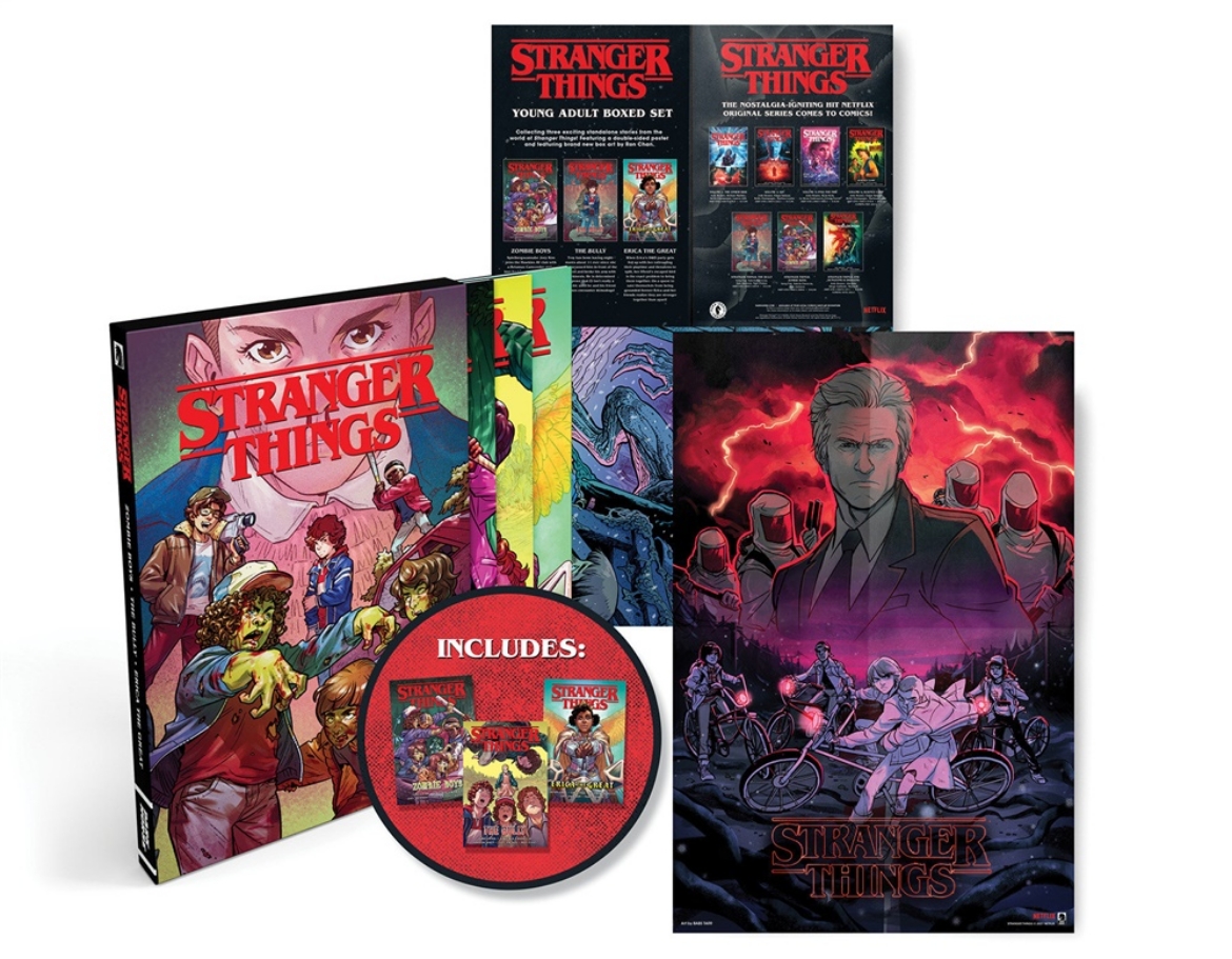 Picture of Stranger Things Graphic Novel Boxed Set (zombie Boys, The Bully, Erica The