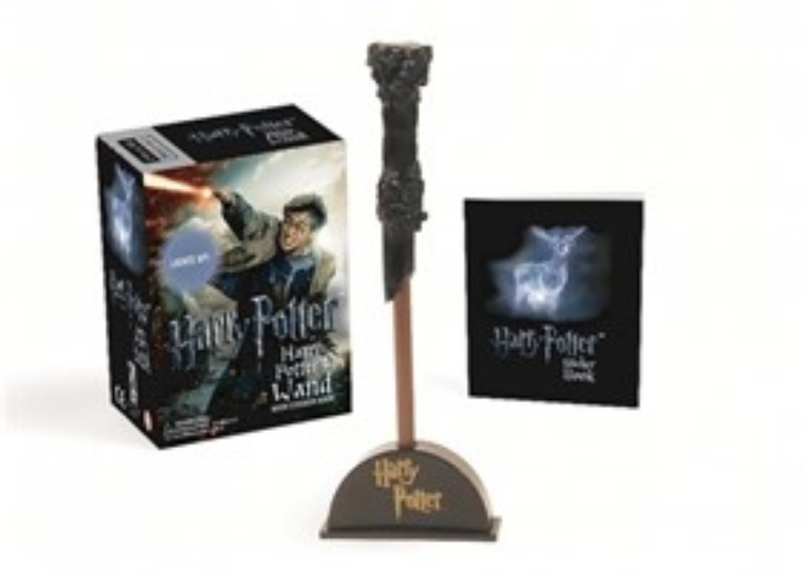 Picture of Harry potter wizards wand with sticker book - lights up!