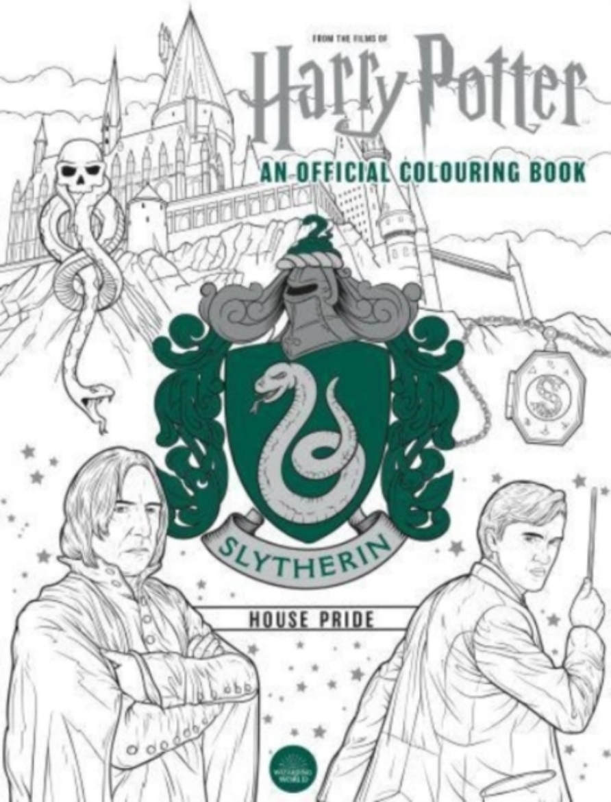 Picture of Harry Potter: Slytherin House Pride - The Official Colouring Book