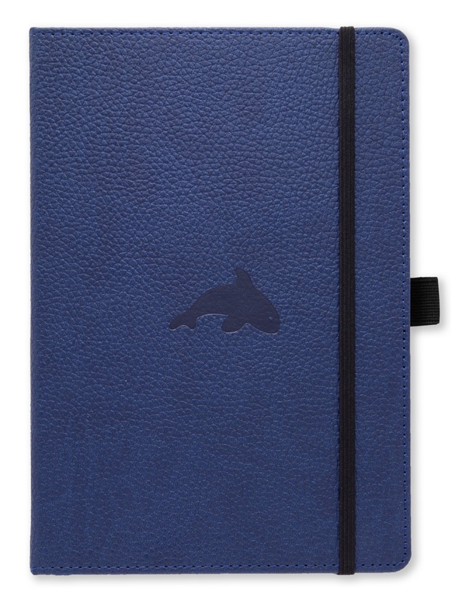 Picture of Dingbats* Wildlife A5+ Plain - Blue Whale Notebook