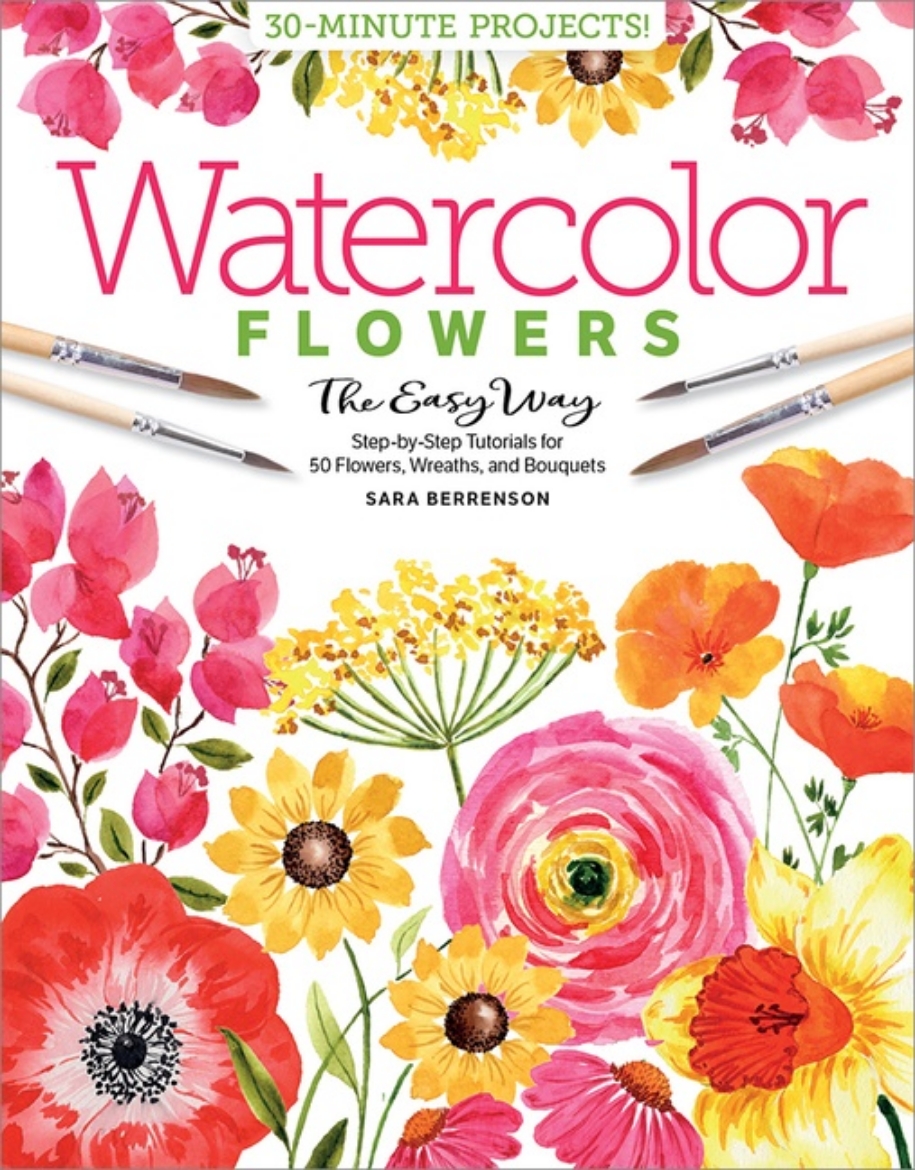 Picture of Watercolor The Easy Way Flowers