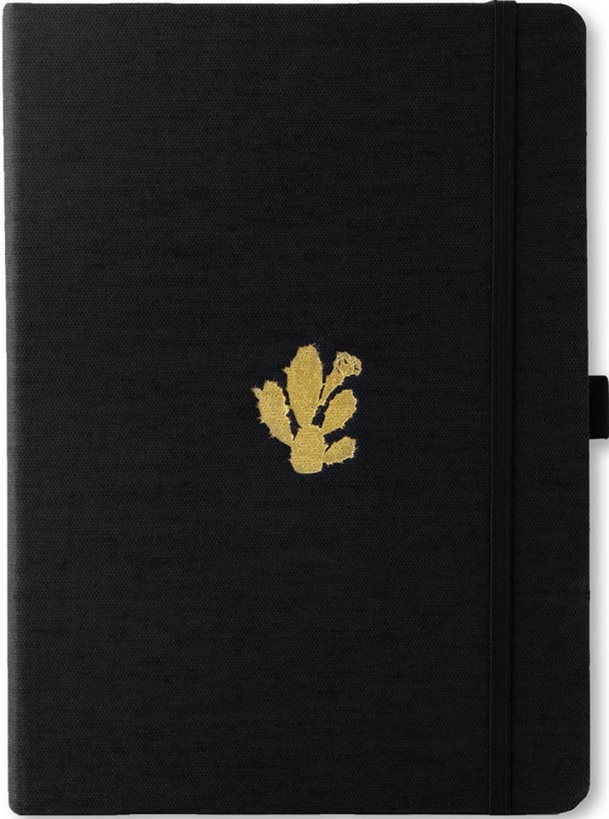 Picture of Dingbats* Pro B5 Black Cactus Notebook - Dotted