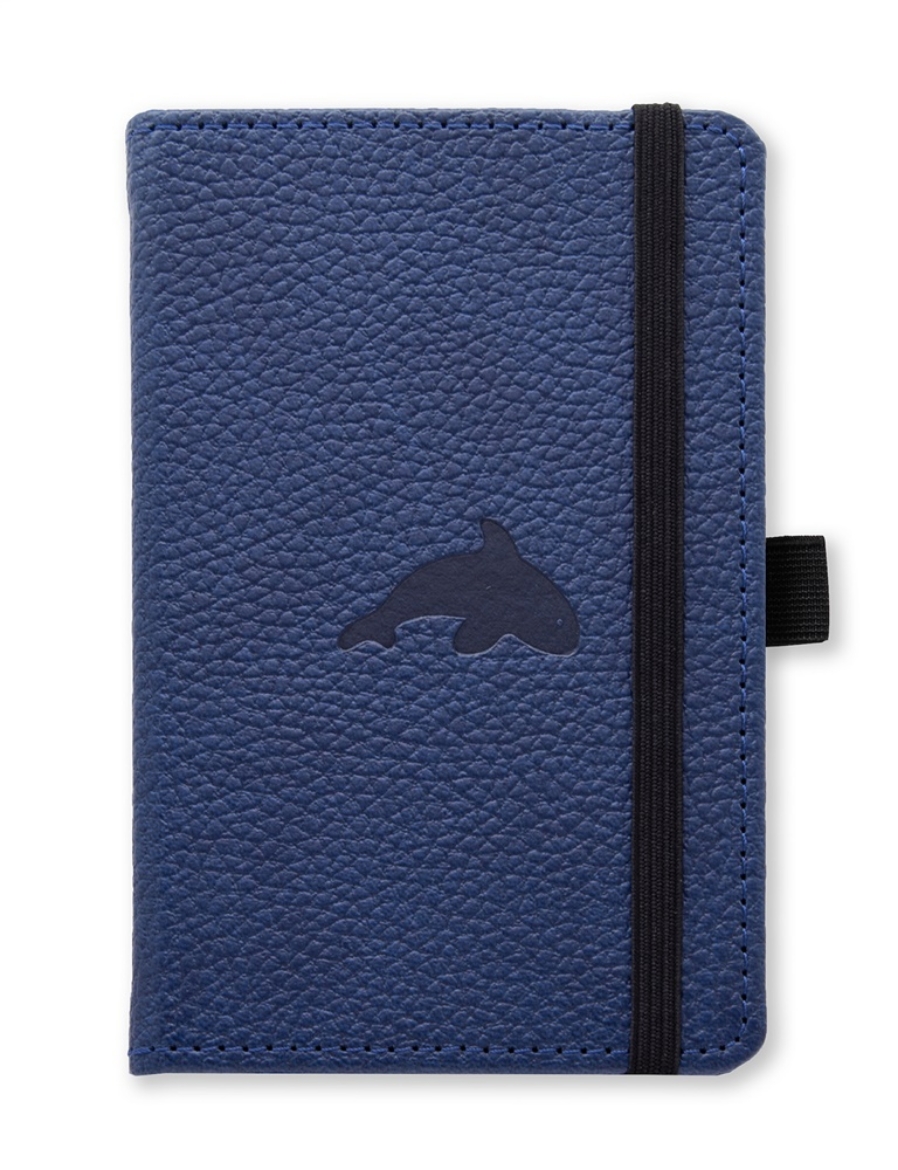 Picture of Dingbats* Wildlife A6 Pocket Dotted - Blue Whale Notebook