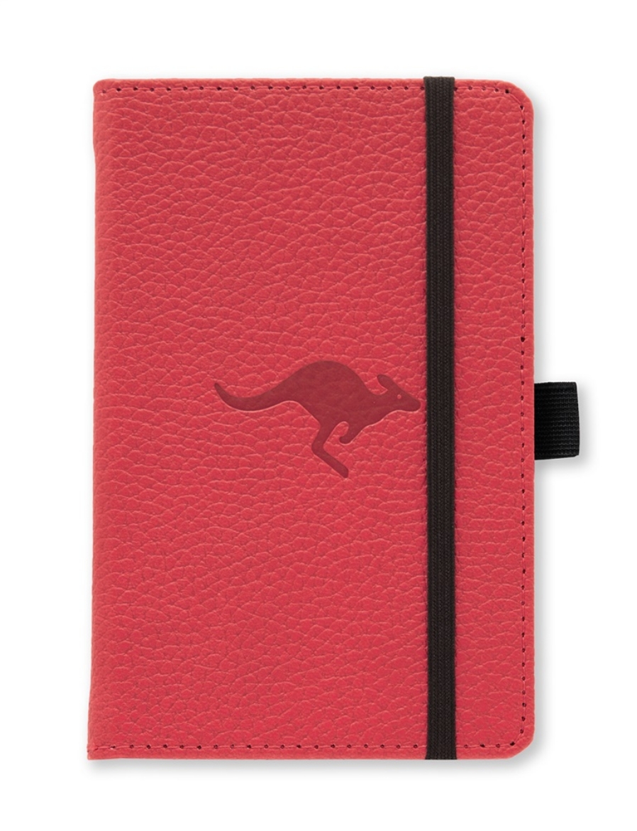 Picture of Dingbats* Wildlife A6 Pocket Lined - Red Kangaroo Notebook