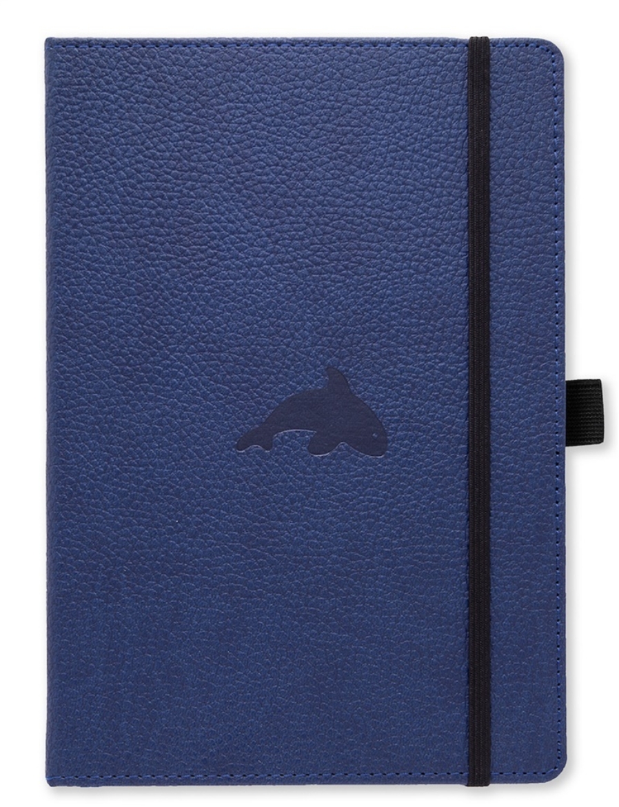 Picture of Dingbats* Wildlife A4+ Dotted - Blue Whale Notebook