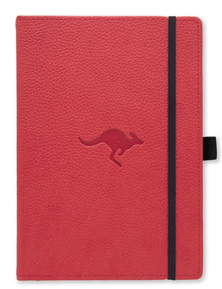 Picture of Dingbats* Wildlife A5+ Graph - Red Kangaroo Notebook