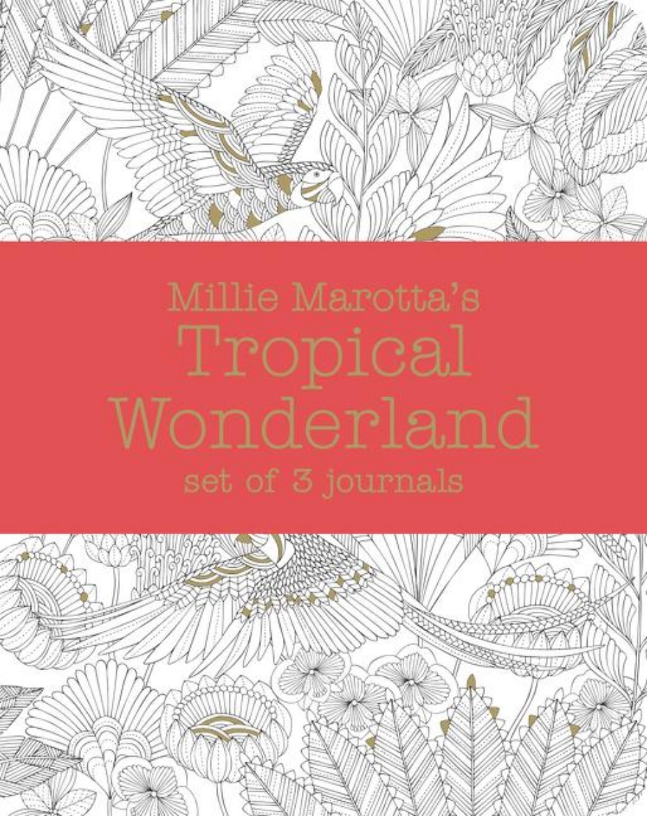 Picture of Millie marottas tropical wonderland - journal set - 3 notebooks