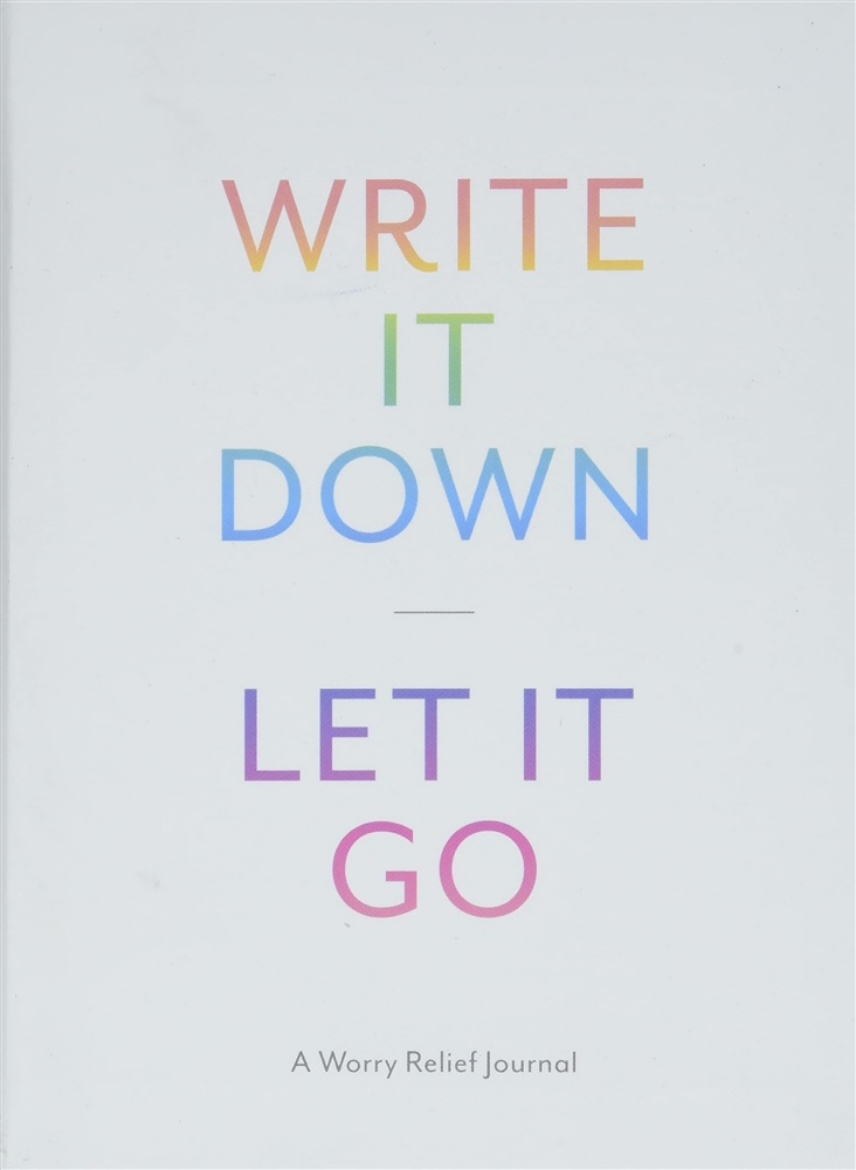 Picture of Write It Down, Let It Go