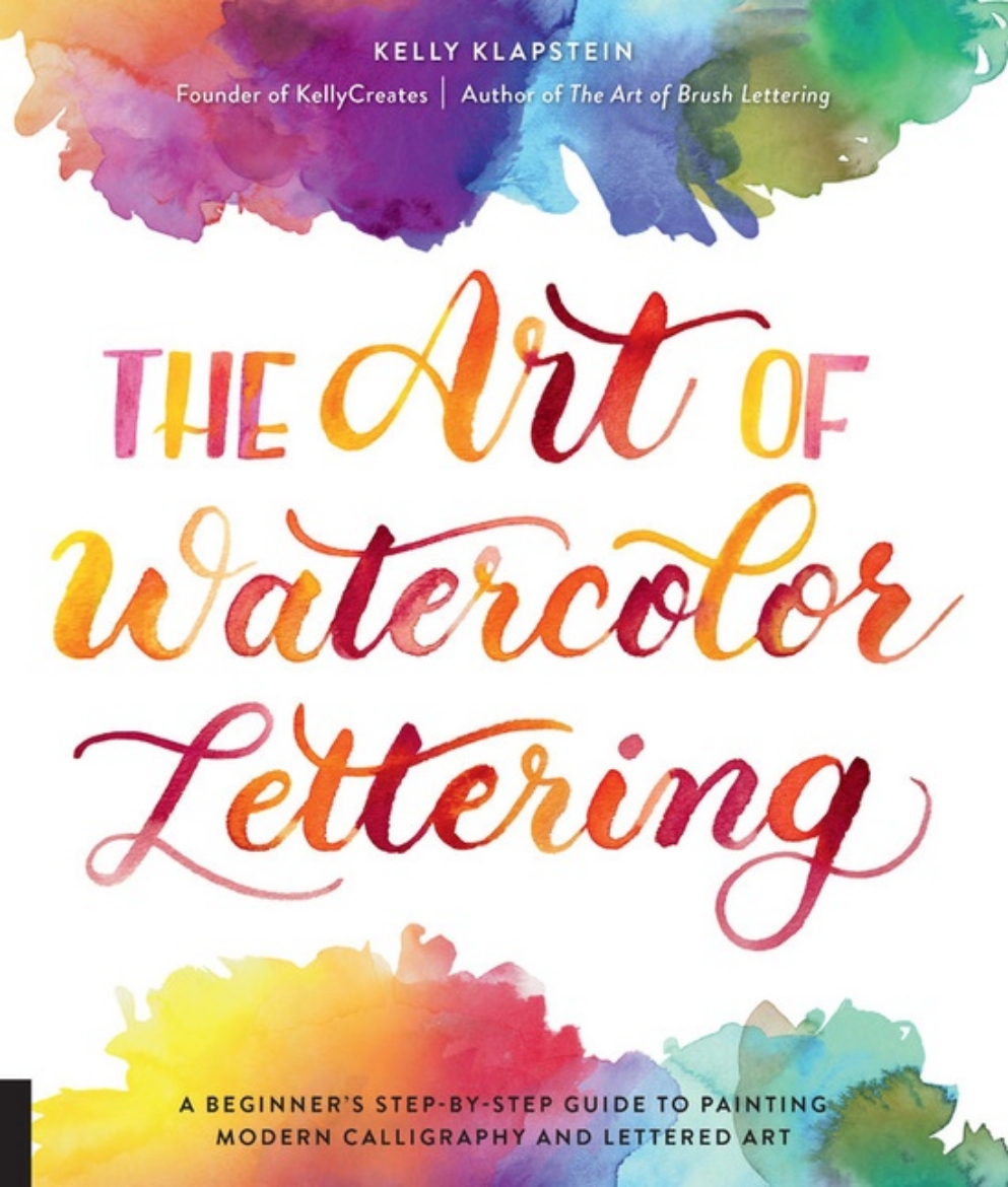 Picture of The Art of Watercolor Lettering A Beginner's Step-by-Step Gu