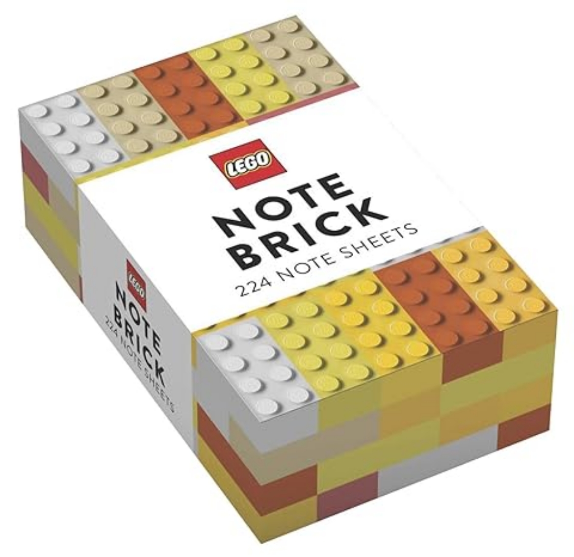 Picture of Lego Note Brick (Yellow-Orange)