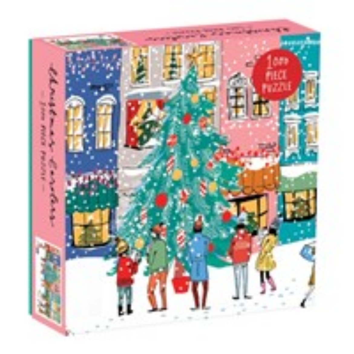 Picture of Christmas Carolers Square Boxed 1000 Piece Puzzle