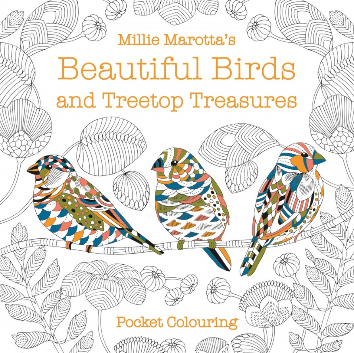 Picture of Millie Marotta's Beautiful Birds and Treetop Treasures Pocke