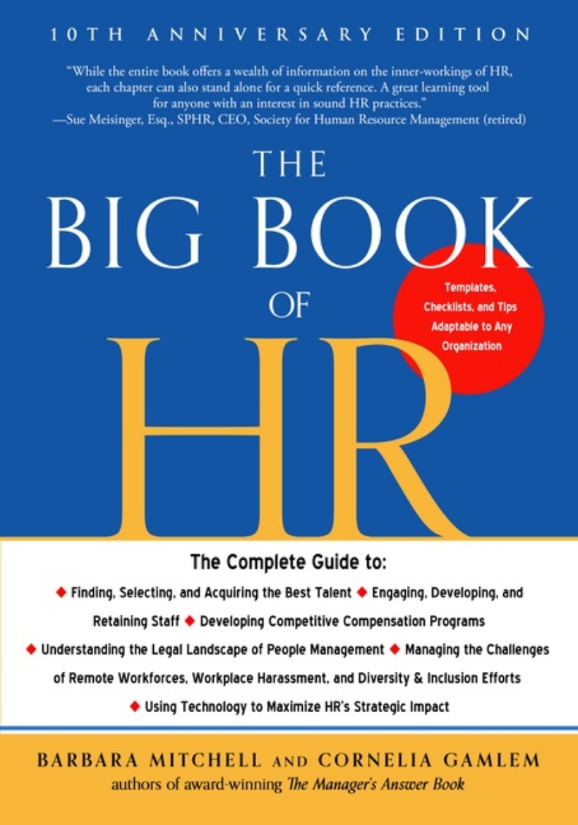 Picture of Big Book Of Hr 10th Anniversary Edition