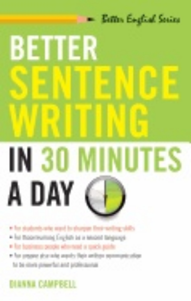 Picture of Better sentence writing in 30 minutes a day