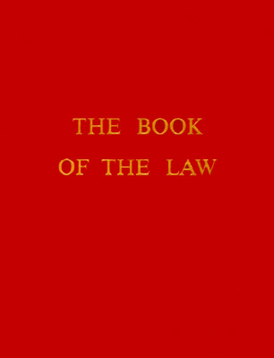 Picture of Book of the law