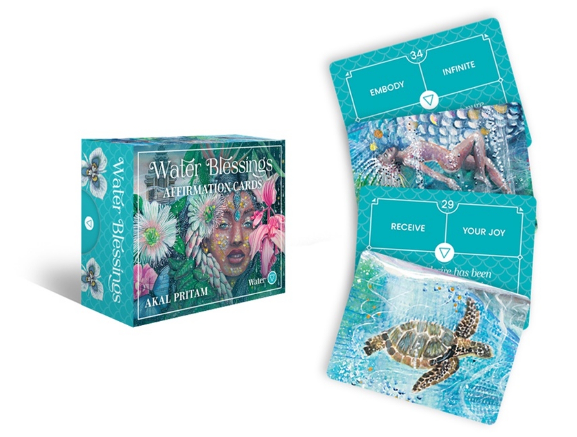 Picture of Water Blessings : Affirmation cards