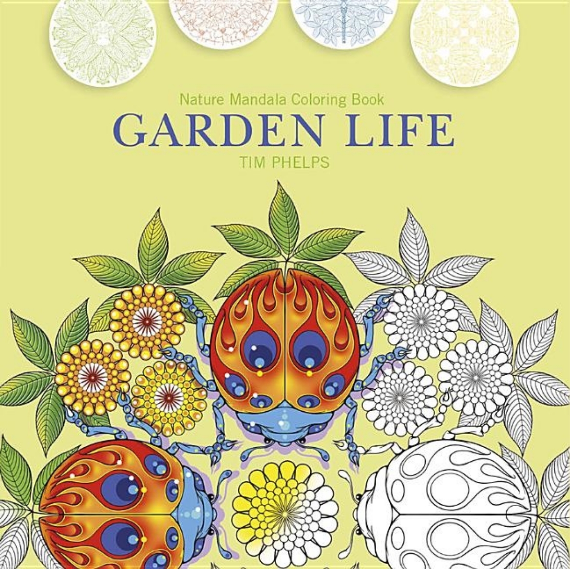 Picture of Garden life - nature mandala coloring book