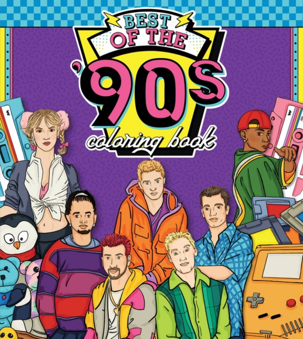 Picture of Best of the '90s Coloring Book